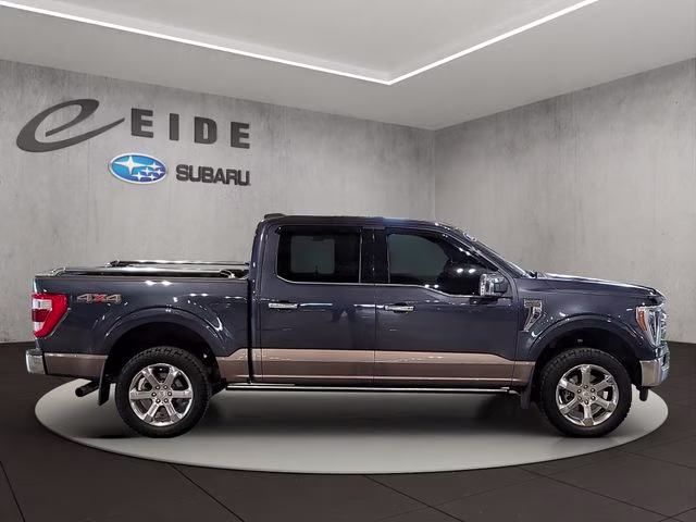2021 Smoked Quartz Metallic Tinted Clearcoat Ford F-150 King Ranch 4X4 Truck