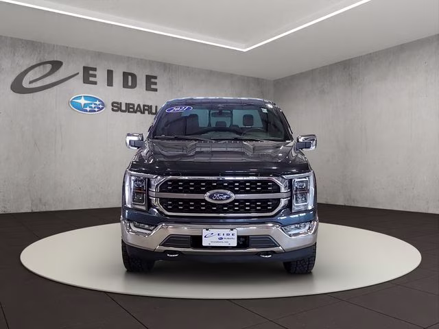 2021 Smoked Quartz Metallic Tinted Clearcoat Ford F-150 King Ranch 4X4 Truck