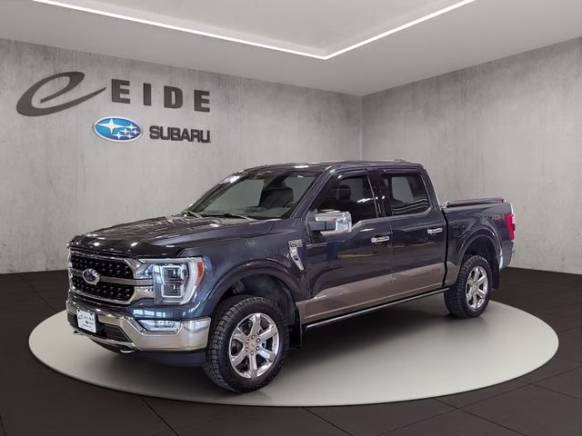 2021 Smoked Quartz Metallic Tinted Clearcoat Ford F-150 King Ranch 4X4 Truck