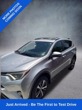 2017 Silver Sky Metallic Toyota RAV4 XLE AWD SUV
