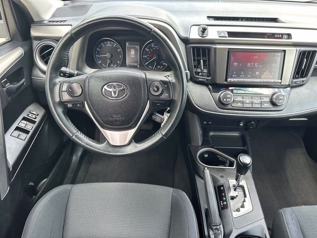 2017 Silver Sky Metallic Toyota RAV4 XLE AWD SUV
