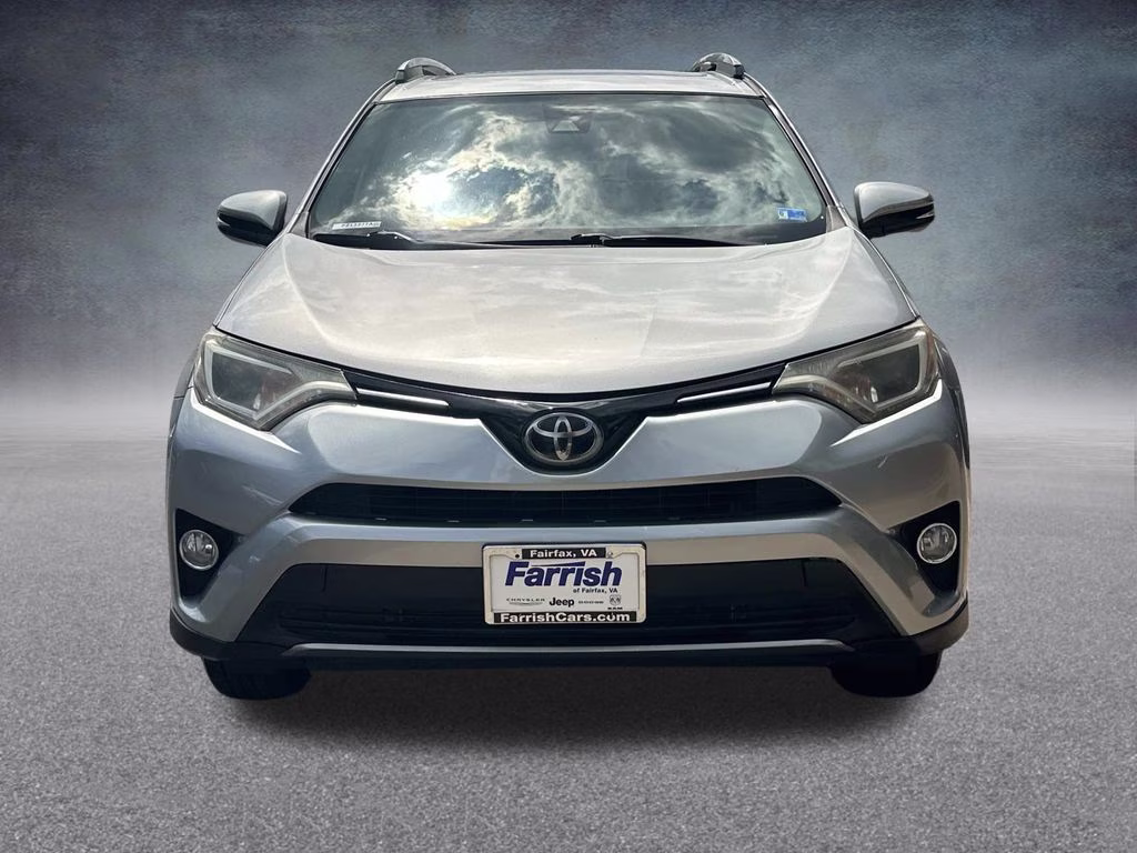 2017 Silver Sky Metallic Toyota RAV4 XLE AWD SUV