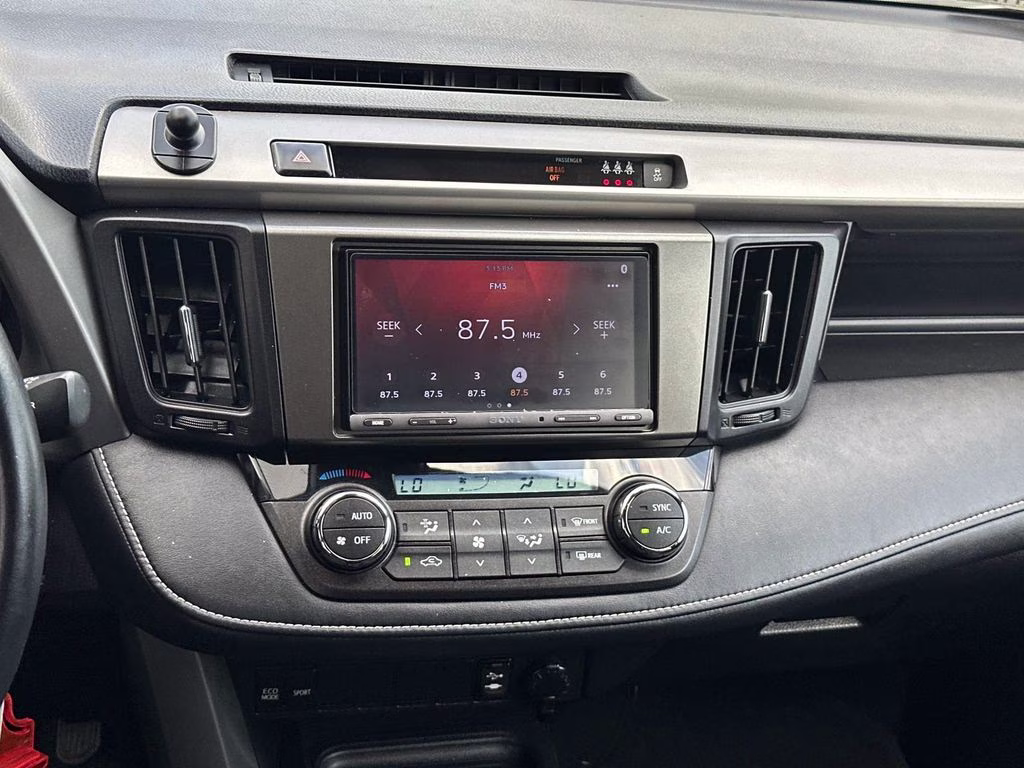 2017 Silver Sky Metallic Toyota RAV4 XLE AWD SUV