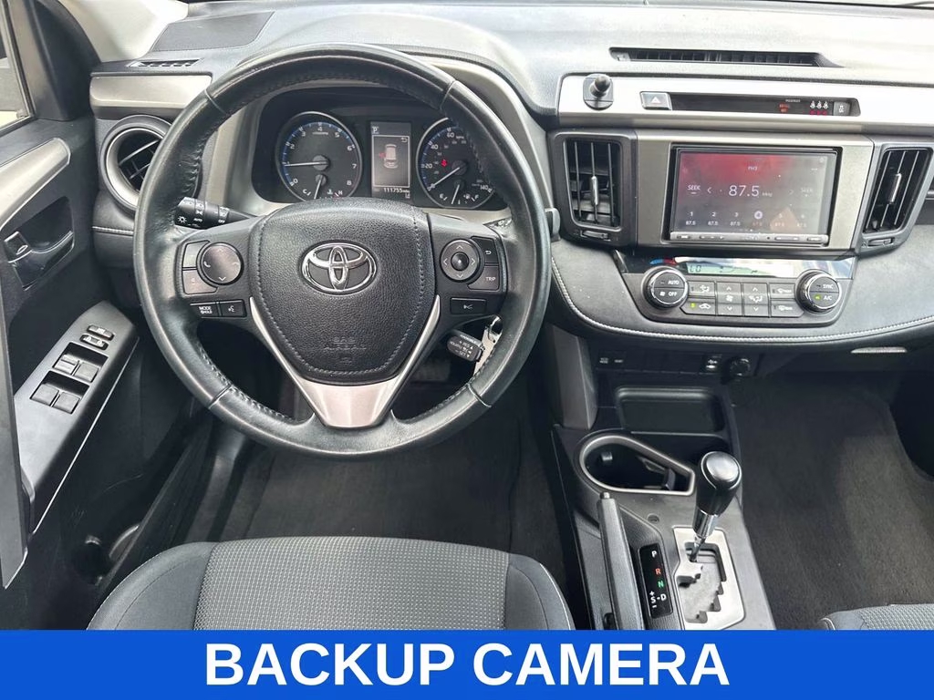 2017 Silver Sky Metallic Toyota RAV4 XLE AWD SUV