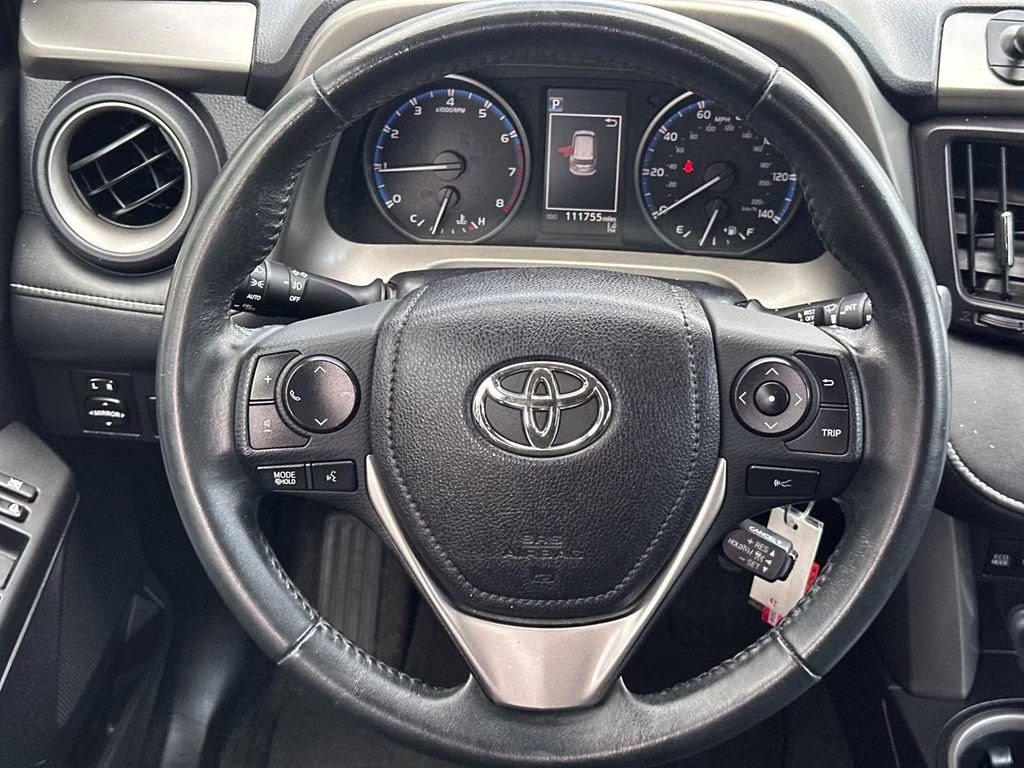 2017 Silver Sky Metallic Toyota RAV4 XLE AWD SUV