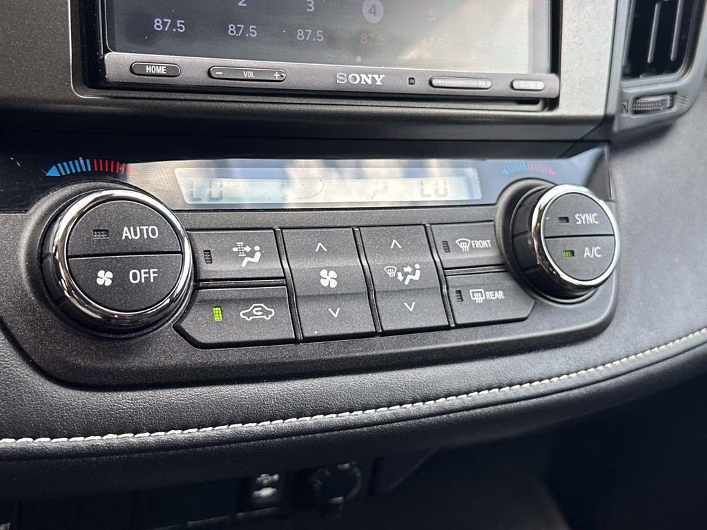 2017 Silver Sky Metallic Toyota RAV4 XLE AWD SUV