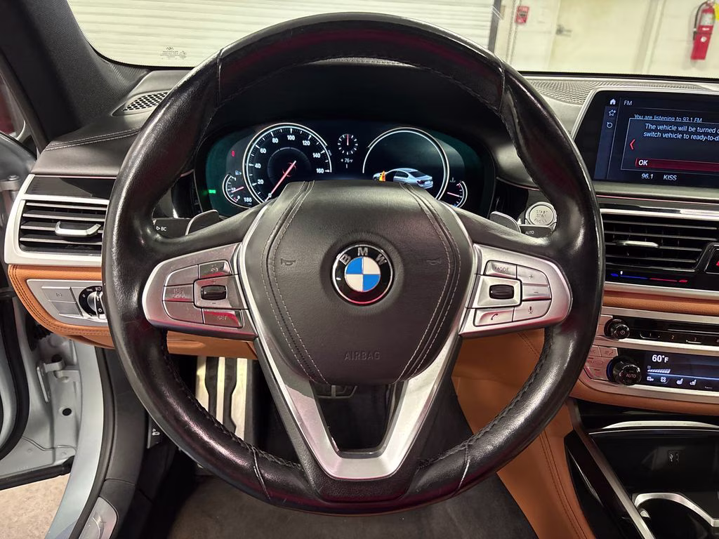 2018 Carbon Black Metallic BMW 7 Series 740i xDrive AWD Sedan