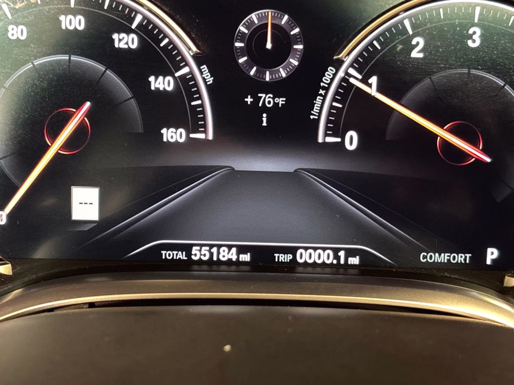 2018 Carbon Black Metallic BMW 7 Series 740i xDrive AWD Sedan