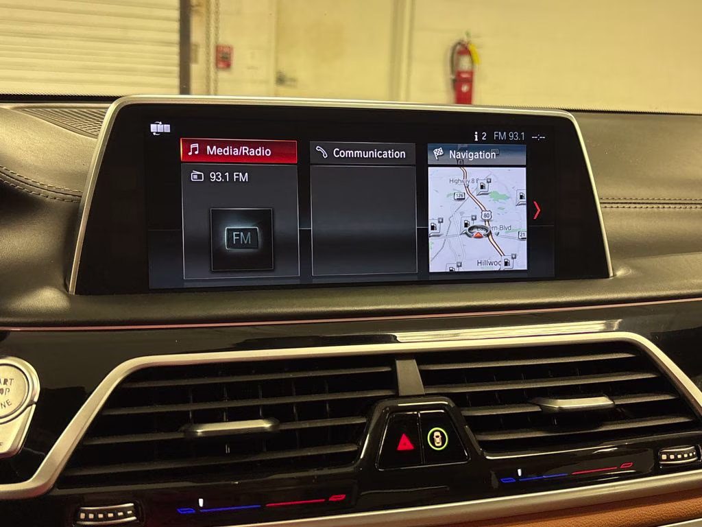 2018 Carbon Black Metallic BMW 7 Series 740i xDrive AWD Sedan