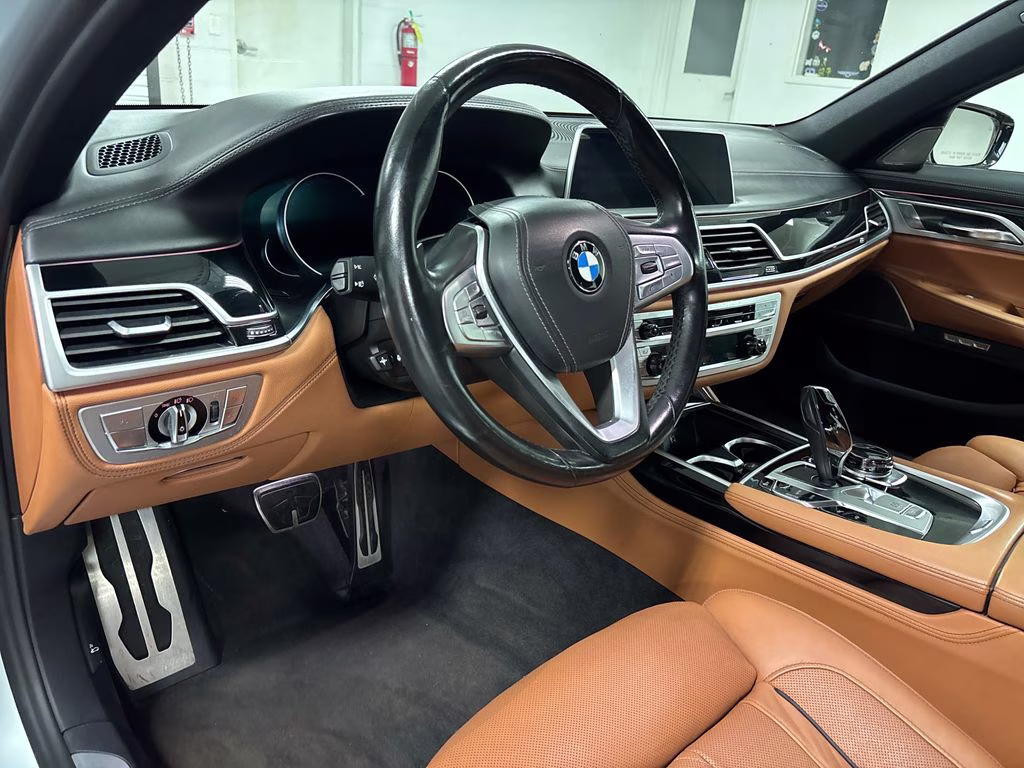 2018 Carbon Black Metallic BMW 7 Series 740i xDrive AWD Sedan