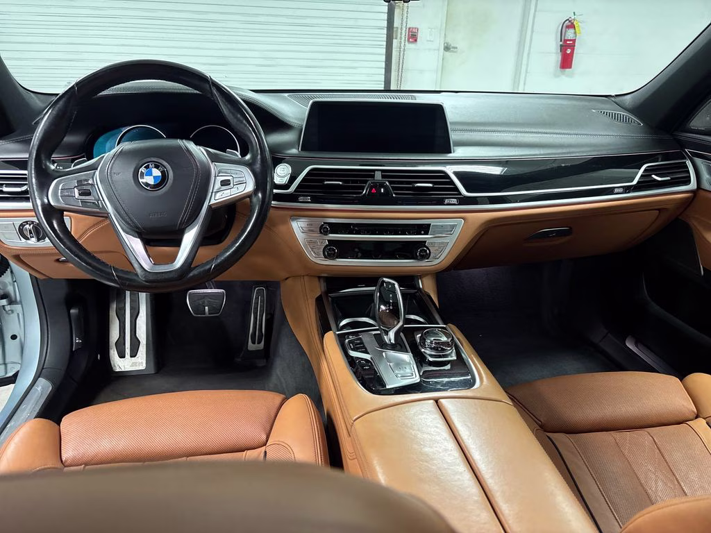 2018 Carbon Black Metallic BMW 7 Series 740i xDrive AWD Sedan