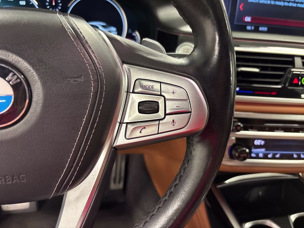 2018 Carbon Black Metallic BMW 7 Series 740i xDrive AWD Sedan