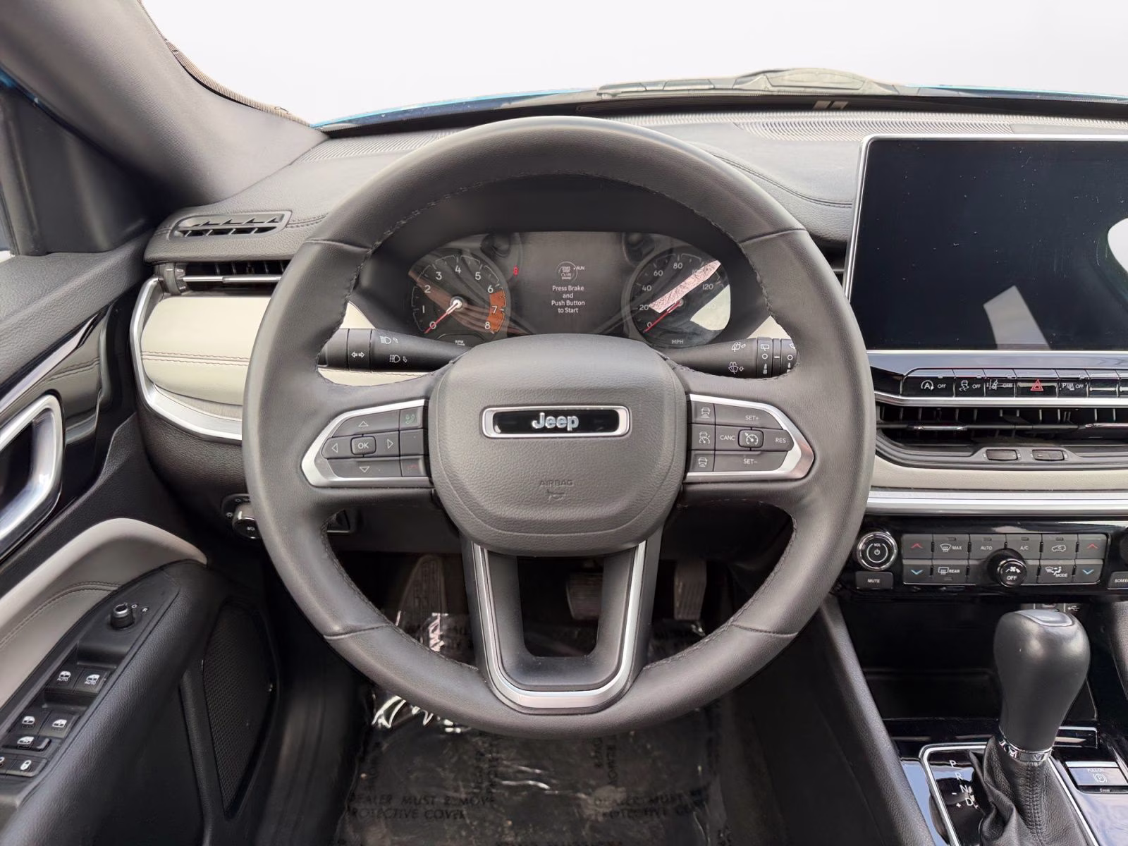 2025 Hydro Blue Pearlcoat Jeep Compass Limited 4X4 SUV