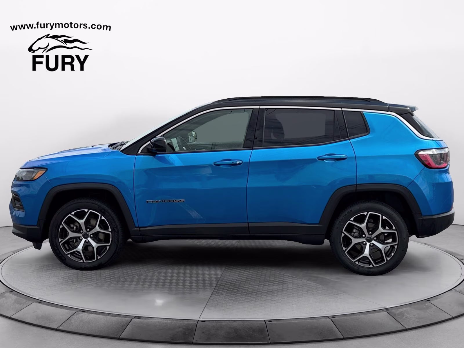 2025 Hydro Blue Pearlcoat Jeep Compass Limited 4X4 SUV