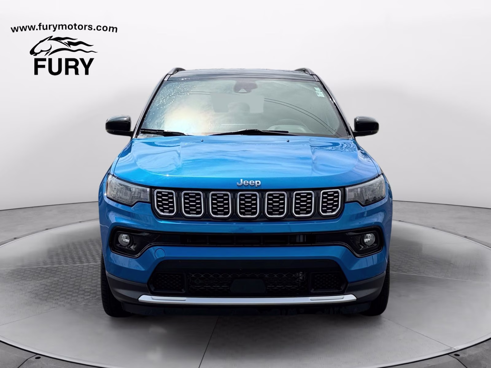 2025 Hydro Blue Pearlcoat Jeep Compass Limited 4X4 SUV