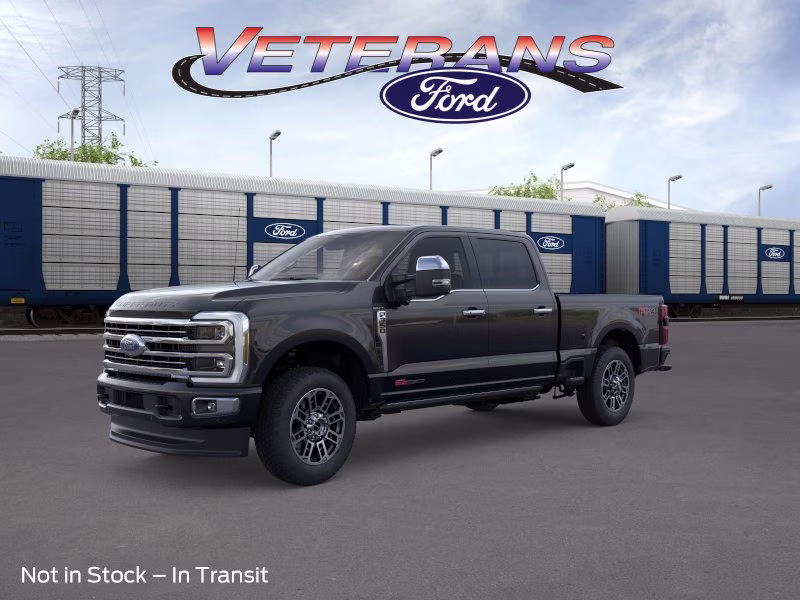 2026 Agate Black Metallic Ford Super Duty F-350 SRW Crew Cab Pickup 4X4 Truck