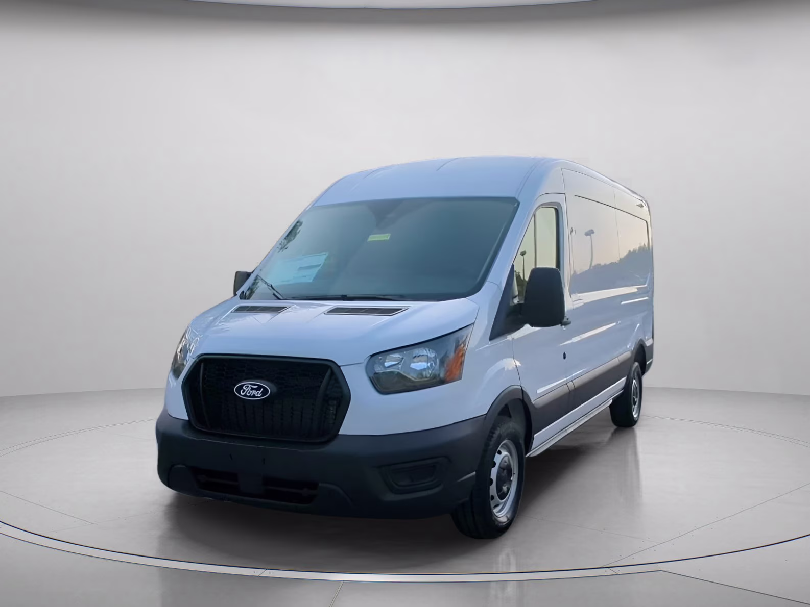 2026 Oxford White Ford Transit Cargo Van XL RWD Van
