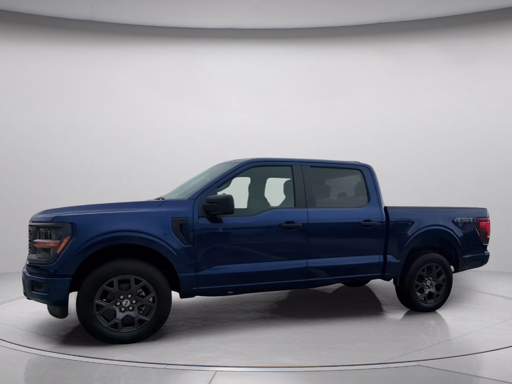 2026 Argon Blue Metallic Ford F-150 STX Crew Cab Pickup 4X4 Truck