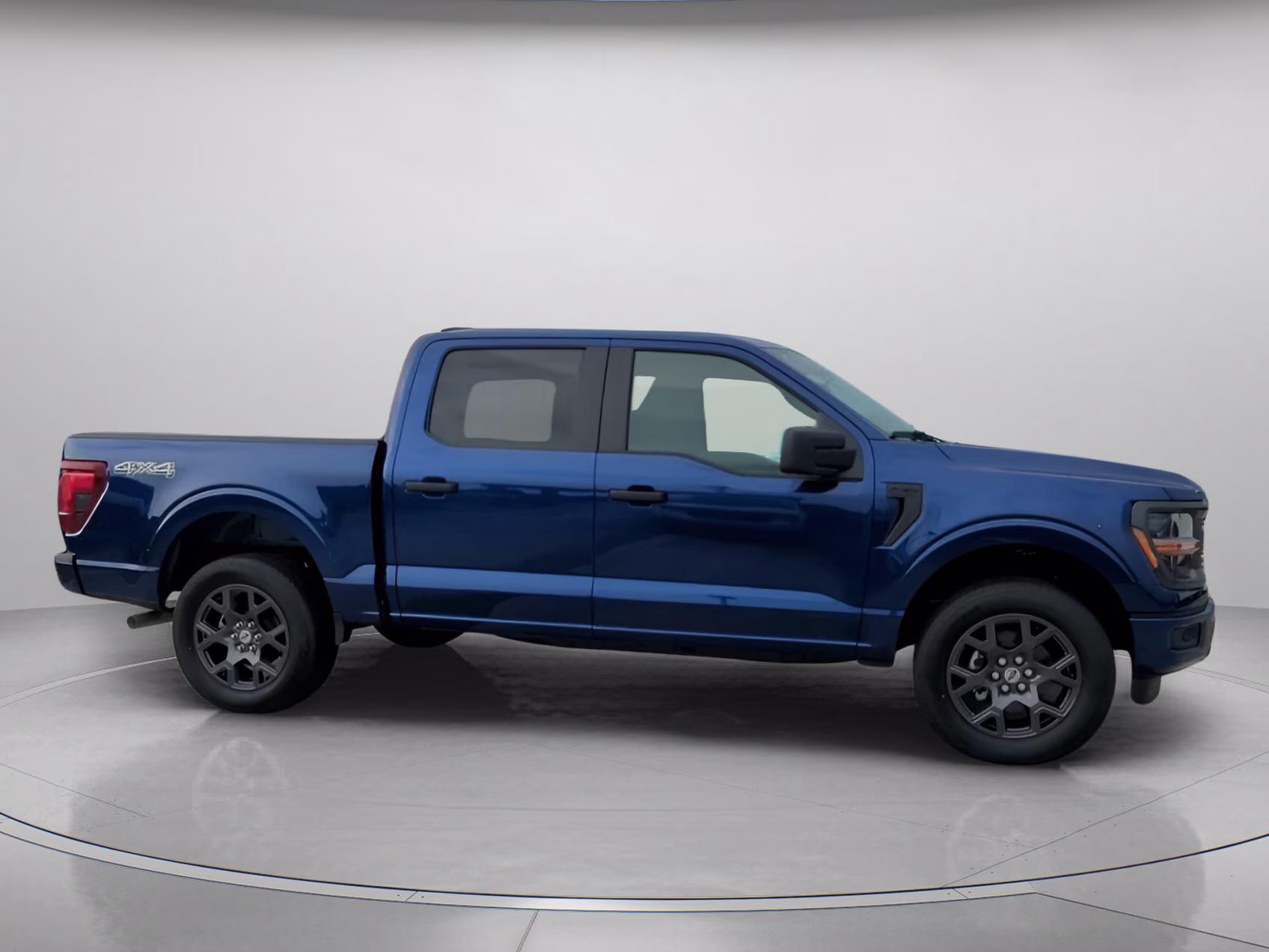 2026 Argon Blue Metallic Ford F-150 STX Crew Cab Pickup 4X4 Truck