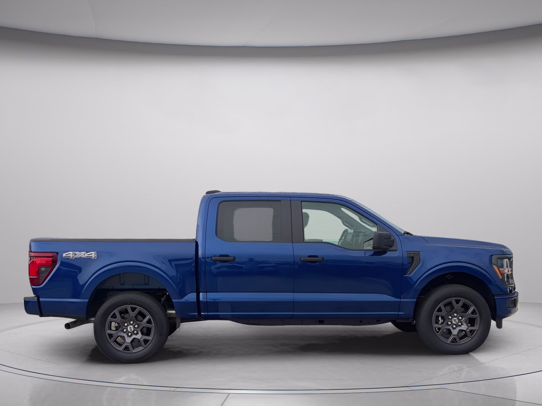 2026 Argon Blue Metallic Ford F-150 STX Crew Cab Pickup 4X4 Truck