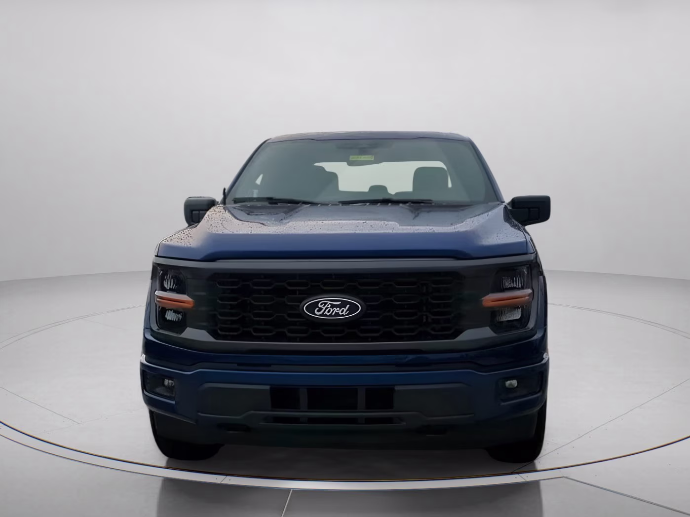 2026 Argon Blue Metallic Ford F-150 STX Crew Cab Pickup 4X4 Truck