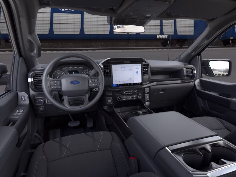 2026 Argon Blue Metallic Ford F-150 STX Crew Cab Pickup 4X4 Truck