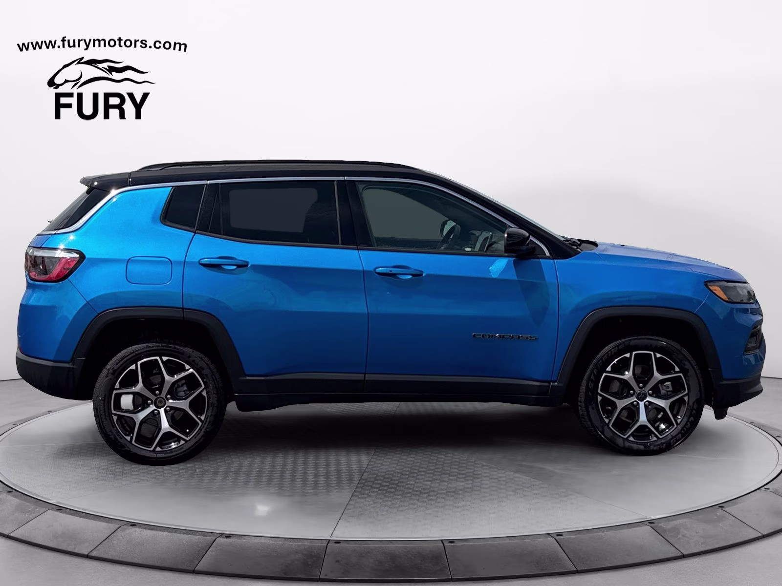 2025 Hydro Blue Pearlcoat Jeep Compass Limited 4X4 SUV