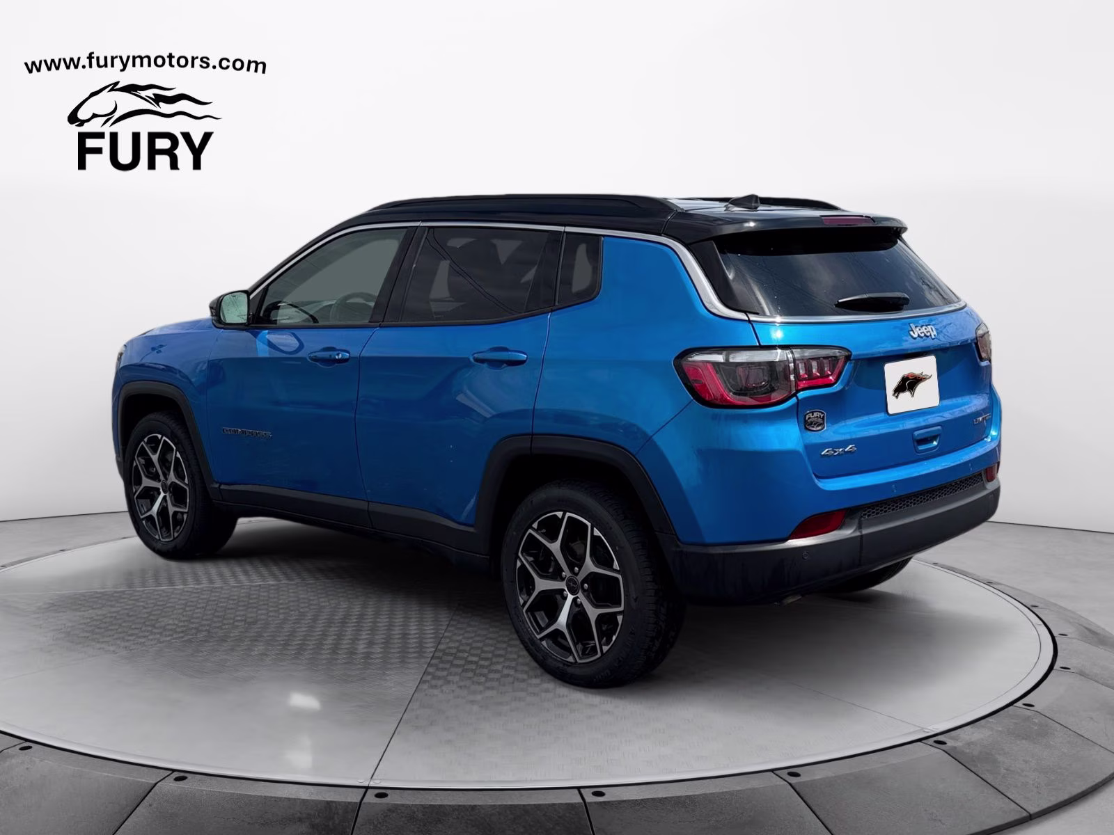 2025 Hydro Blue Pearlcoat Jeep Compass Limited 4X4 SUV