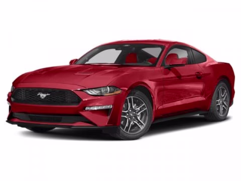 2022 Shadow Black Ford Mustang EcoBoost Premium RWD Coupe