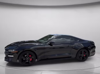 2022 Shadow Black Ford Mustang EcoBoost Premium RWD Coupe