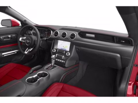 2022 Shadow Black Ford Mustang EcoBoost Premium RWD Coupe