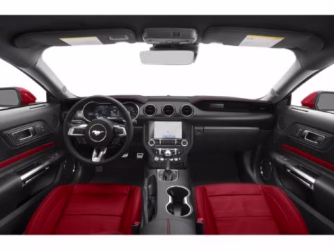 2022 Shadow Black Ford Mustang EcoBoost Premium RWD Coupe