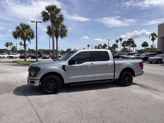 2025 Silver Metallic Ford F-150 XLT RWD Truck