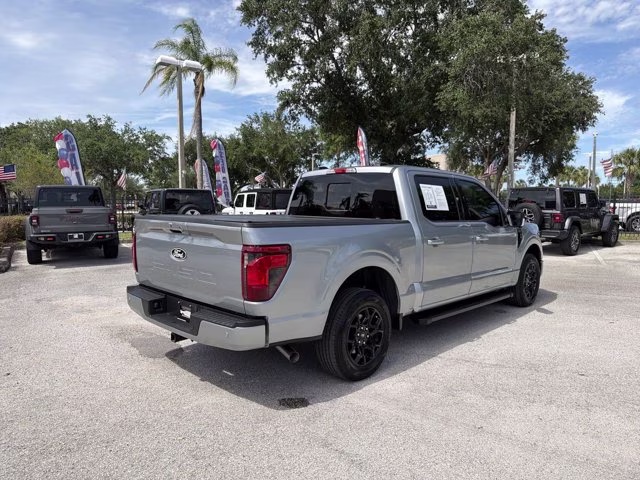 2025 Silver Metallic Ford F-150 XLT RWD Truck