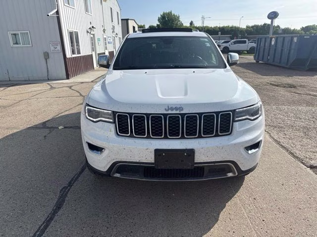 2021 Bright White Clearcoat Jeep Grand Cherokee Limited 4X4 SUV