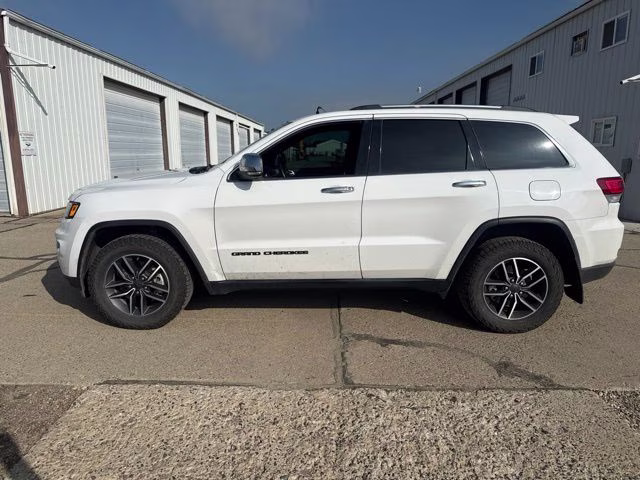 2021 Bright White Clearcoat Jeep Grand Cherokee Limited 4X4 SUV