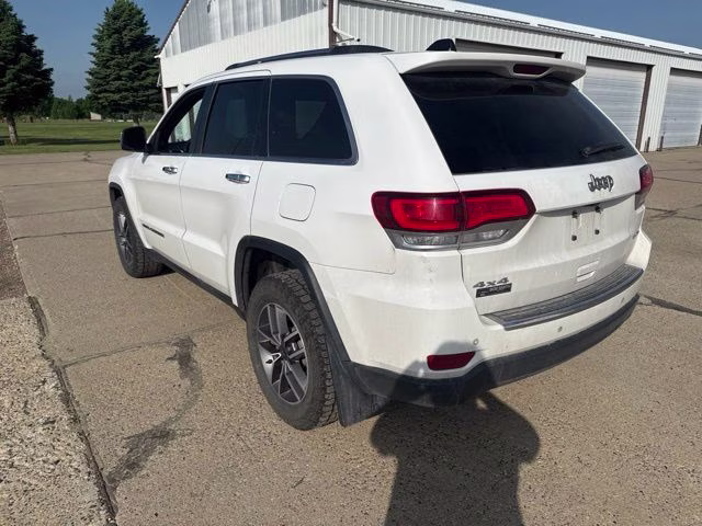 2021 Bright White Clearcoat Jeep Grand Cherokee Limited 4X4 SUV