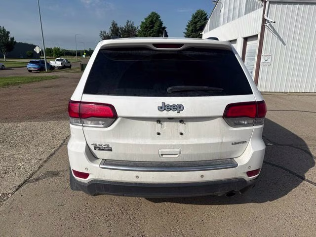 2021 Bright White Clearcoat Jeep Grand Cherokee Limited 4X4 SUV