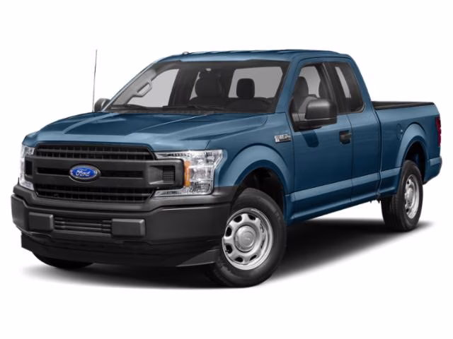 2018 Lightning Blue Ford F-150 XLT 4X4