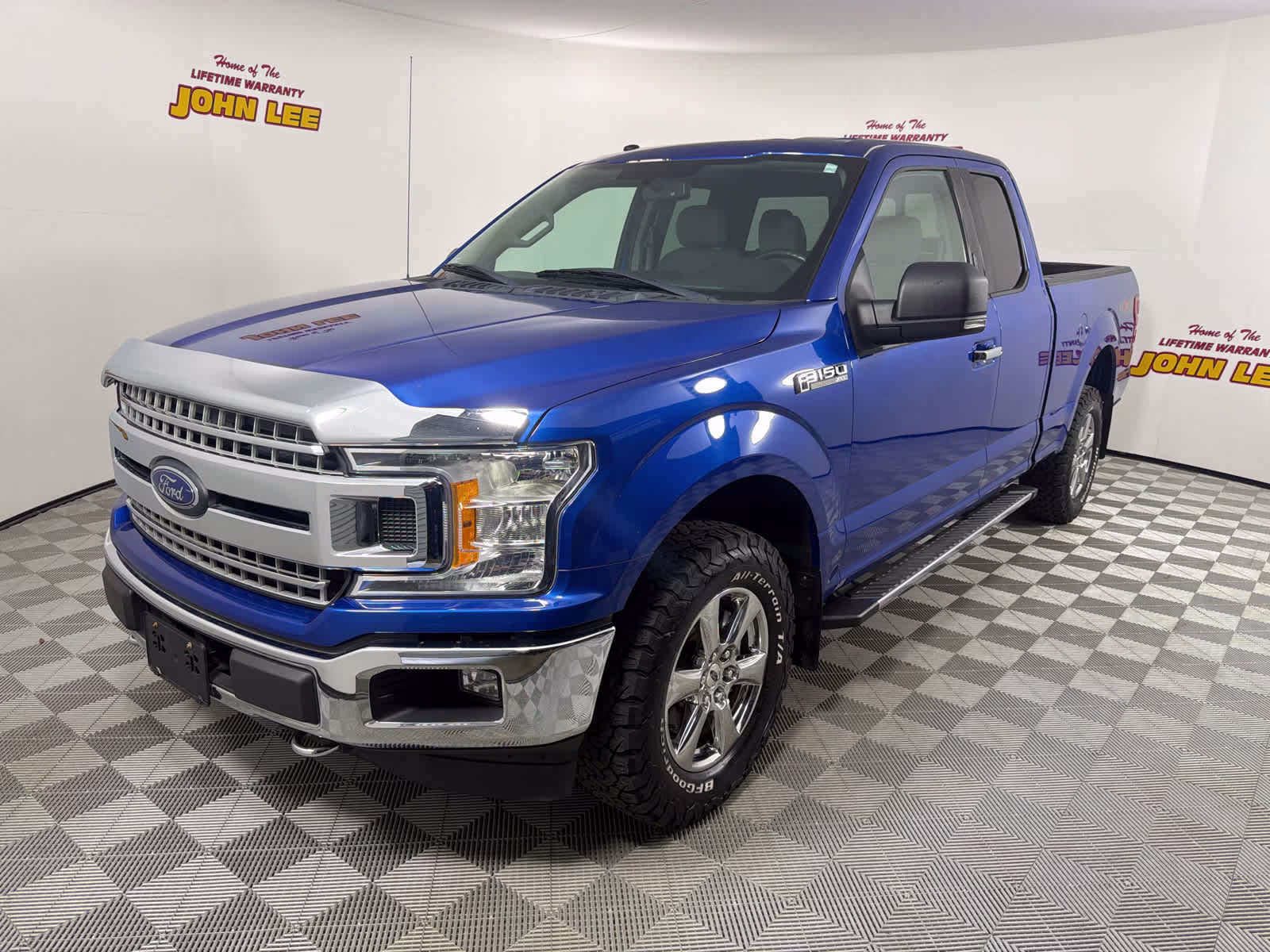 2018 Lightning Blue Ford F-150 XLT 4X4 Truck