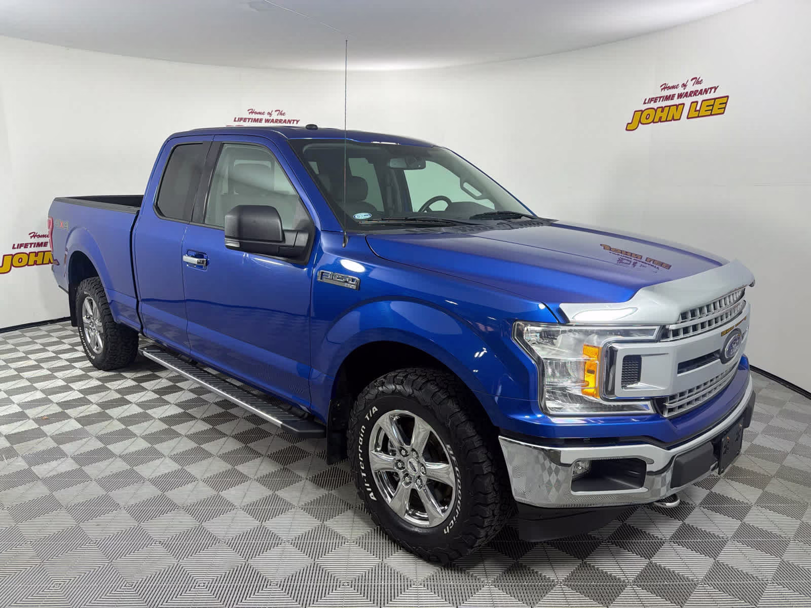 2018 Lightning Blue Ford F-150 XLT 4X4 Truck
