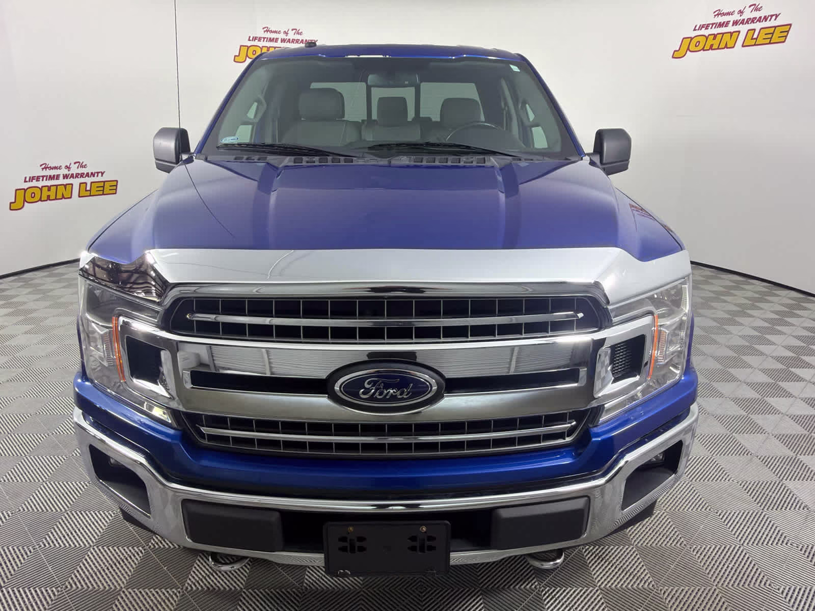 2018 Lightning Blue Ford F-150 XLT 4X4 Truck