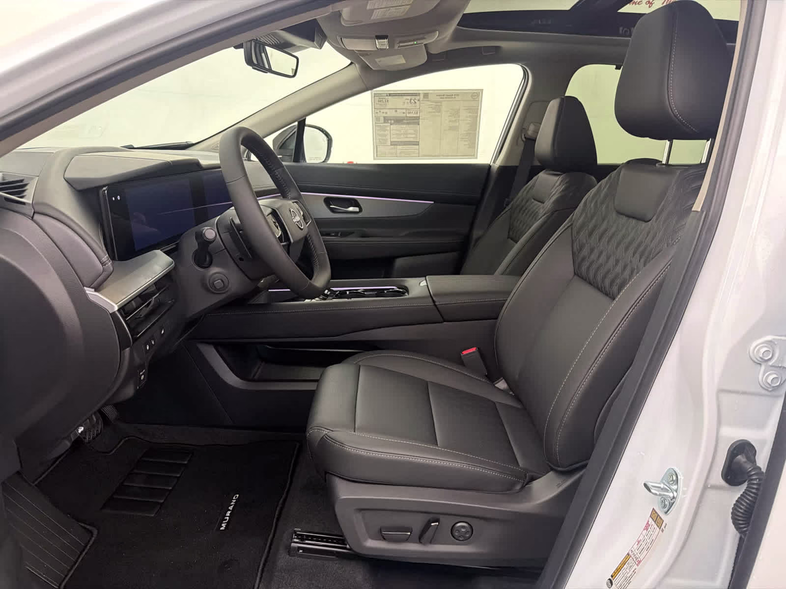 2026 Everest White Pearl Tricoat Nissan Murano Platinum AWD SUV