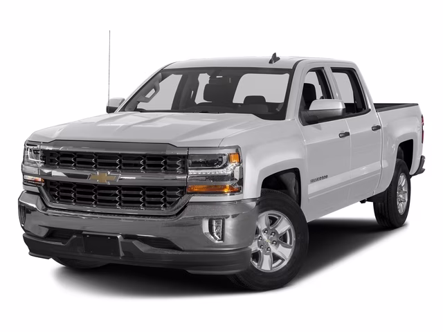 2016 Silver Ice Metallic Chevrolet Silverado 1500 LT 4X4