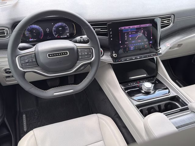 2024 Bright White Clearcoat Jeep Wagoneer Series II L RWD SUV