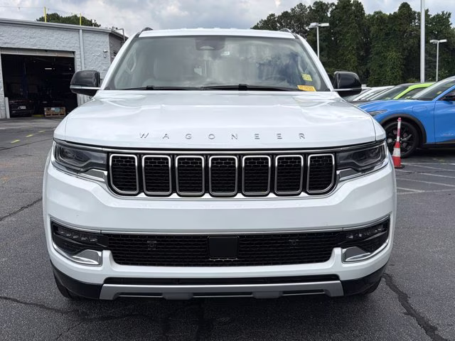 2024 Bright White Clearcoat Jeep Wagoneer Series II L RWD SUV