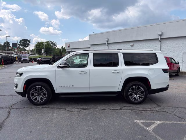 2024 Bright White Clearcoat Jeep Wagoneer Series II L RWD SUV