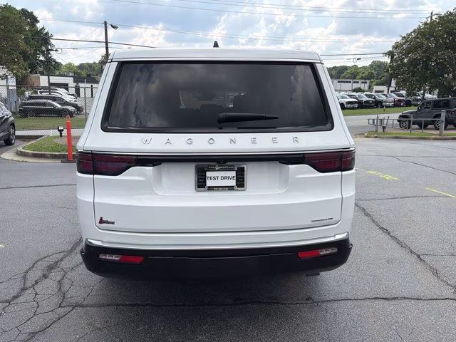 2024 Bright White Clearcoat Jeep Wagoneer Series II L RWD SUV