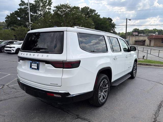 2024 Bright White Clearcoat Jeep Wagoneer Series II L RWD SUV