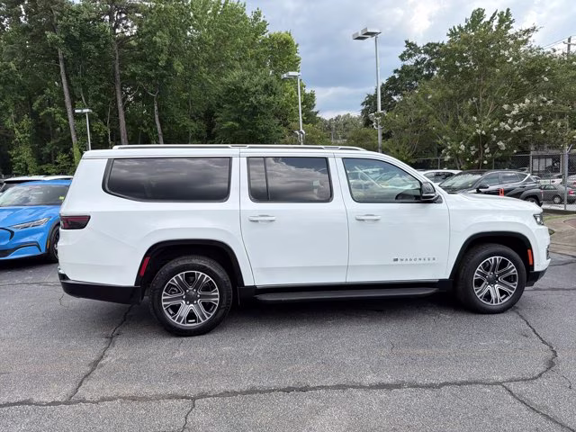 2024 Bright White Clearcoat Jeep Wagoneer Series II L RWD SUV